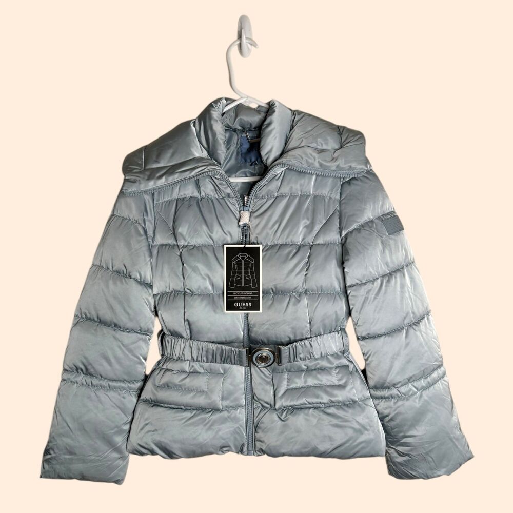 Guess Belted Puffer Jacket